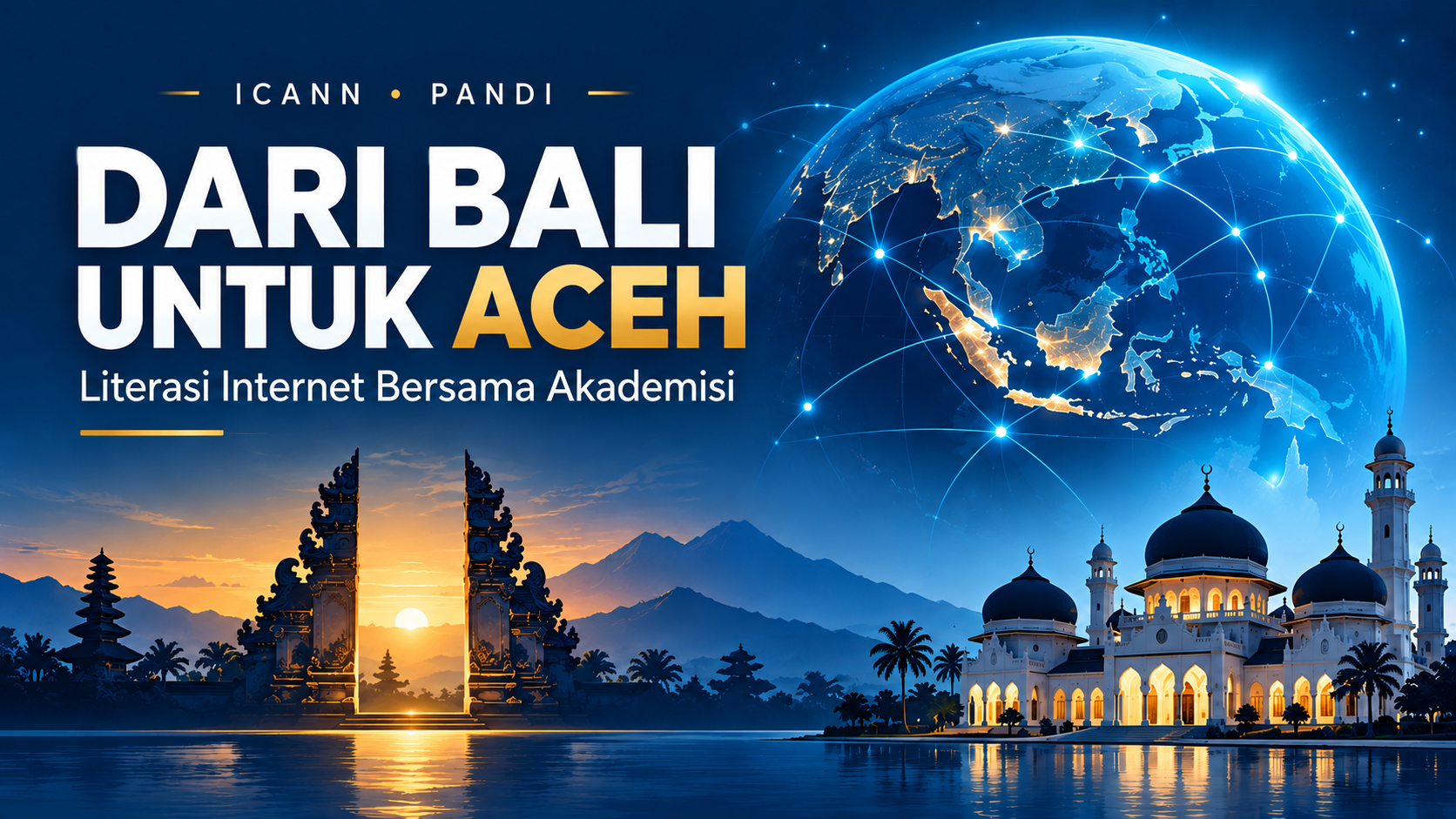 Didukung PANDI, Akademisi USM Dorong Literasi Internet bagi Masyarakat Aceh melalui Forum ICANN di Bali