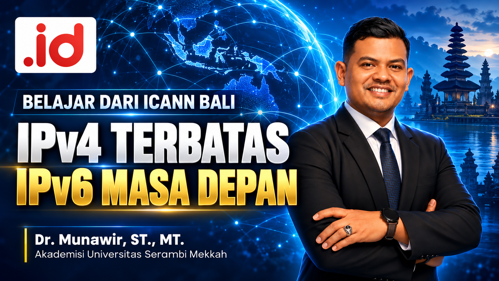 Belajar dari Forum ICANN Bali, Akademisi USM Dalami IPv6 untuk Pengembangan Jaringan Kampus