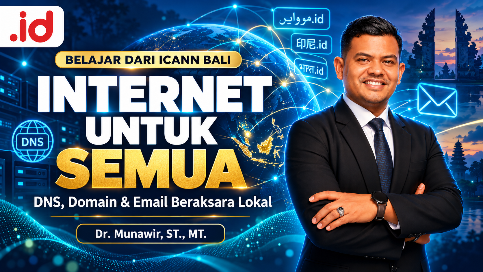 Internet untuk Semua, Sesi ICANN Bali Bahas Domain dan Email Beraksara Lokal