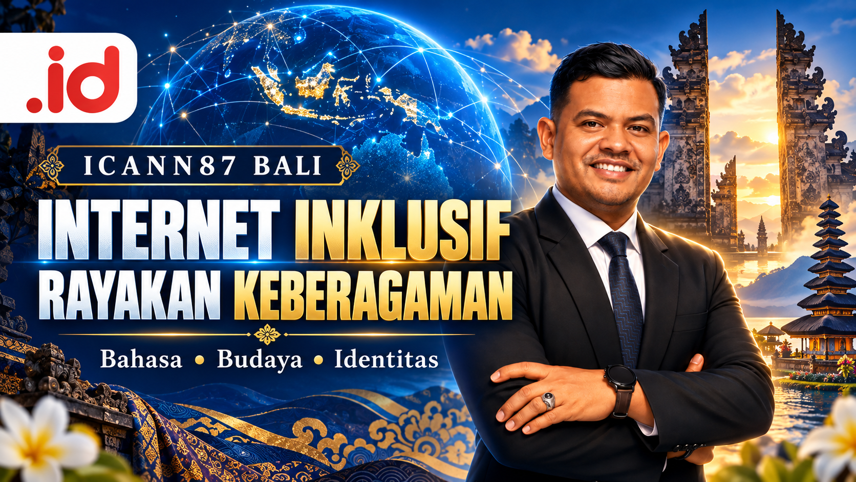 Sambutan ICANN87 Bali Tekankan Internet Inklusif dan Keberagaman Bahasa