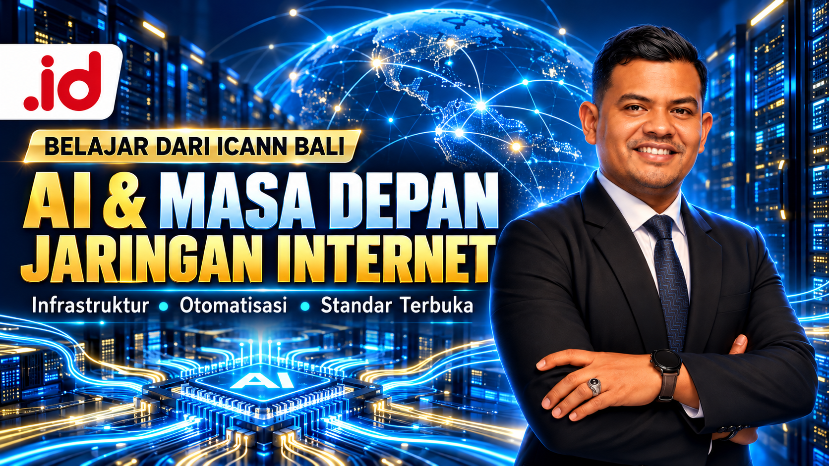 Di Balik Kecanggihan AI, Forum ICANN Bali Soroti Kesiapan Jaringan Internet