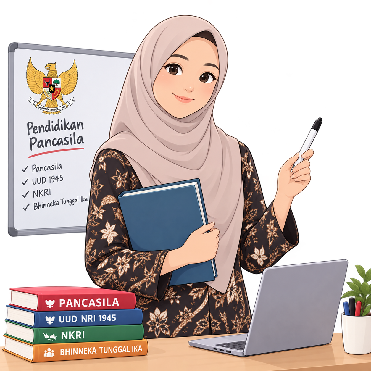 Ilustrasi guru