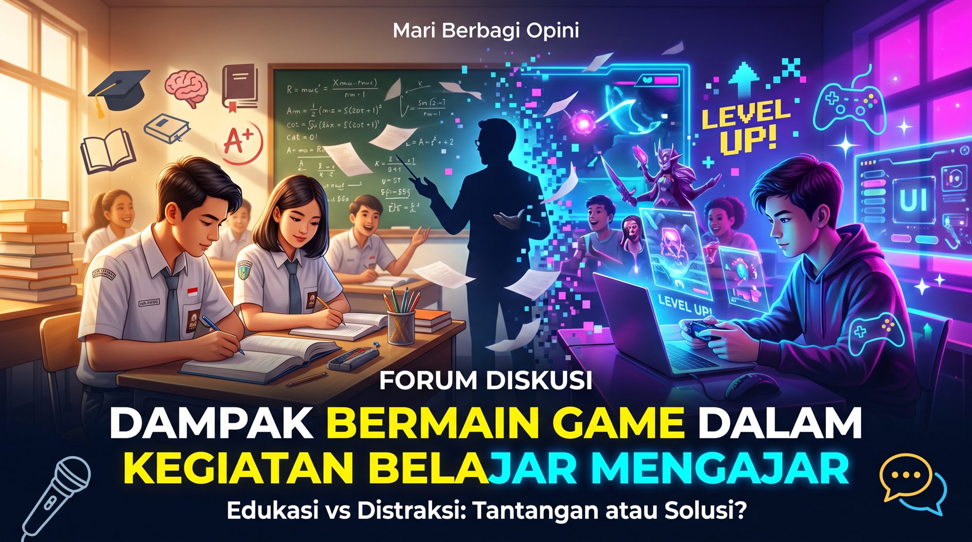 Dampak bermain game dalam kegiatan belajar mengajar