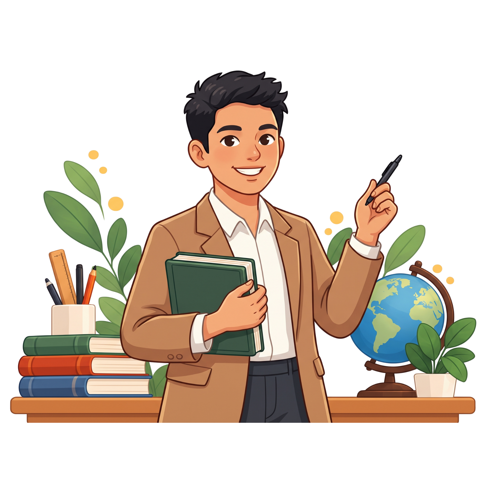 Ilustrasi guru