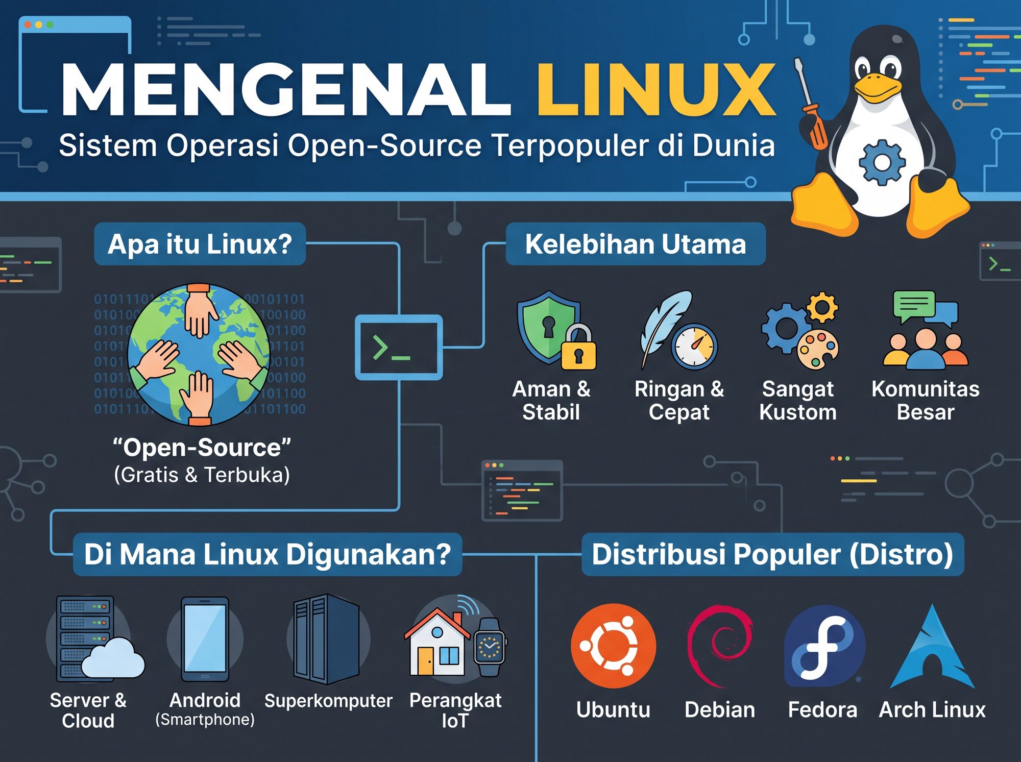 Perintah Dasar Linux untuk Pemula
