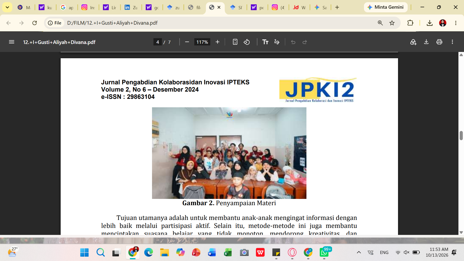 PENGUATAN IDENTITAS NASIONAL ANAK PEKERJA MIGRAN INDONESIA DI MALAYSIA MELALUI PEMBELAJARAN BUDAYA DAN PATRIOTISME